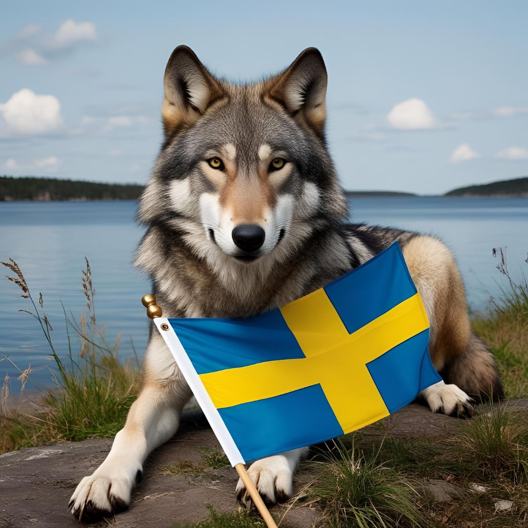 Just a greeting – from someone who grew up in Sweden with the Wolf Brother books