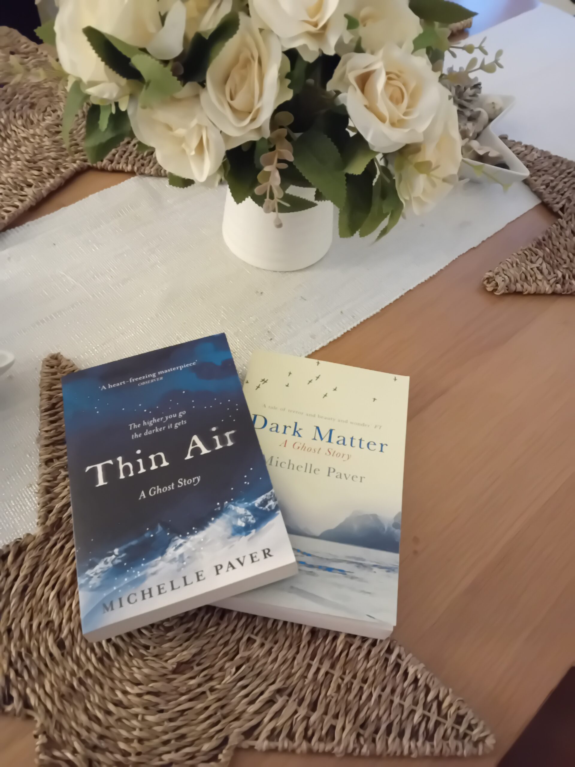 New ghosts – that is, Michelle’s upcoming new ghost story